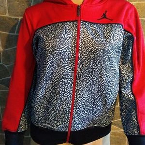 AIR JORDAN Zip Up Hooded Jacket